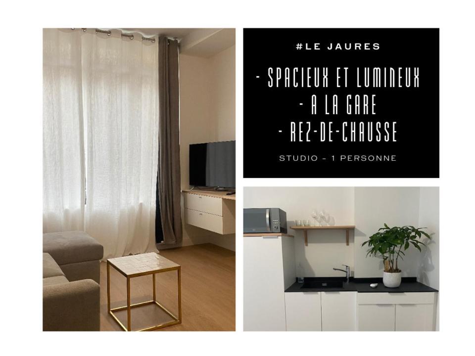 בריב-לה-גייארד #Le Jaures - Studio A La Gare - Neuf Et Lumineux מראה חיצוני תמונה
